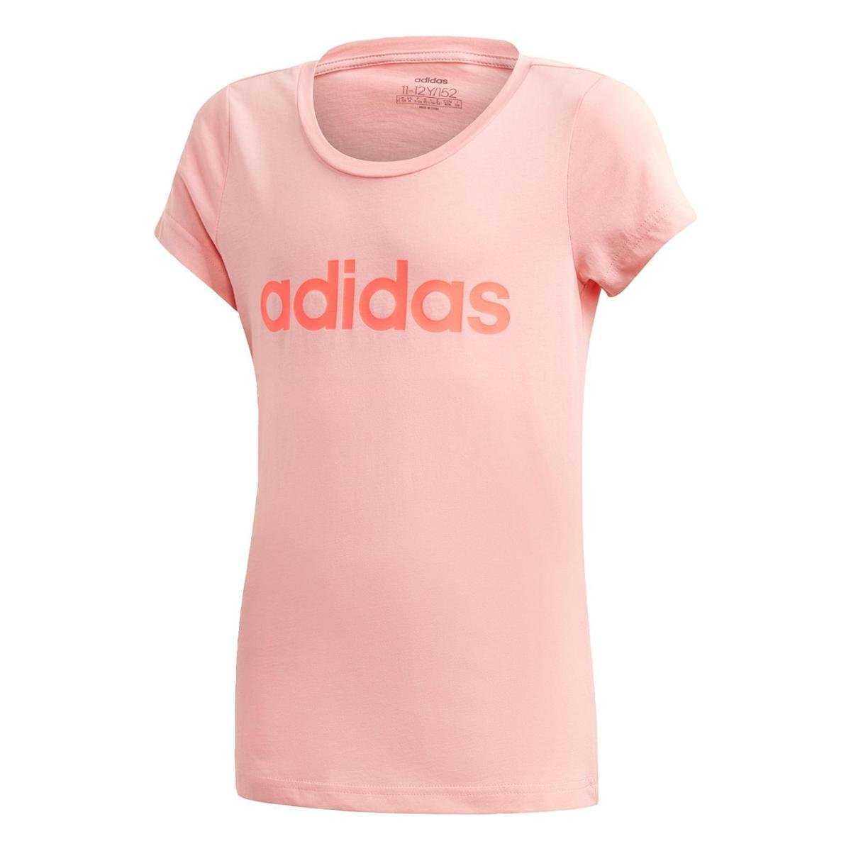camiseta adidas rosa bebe