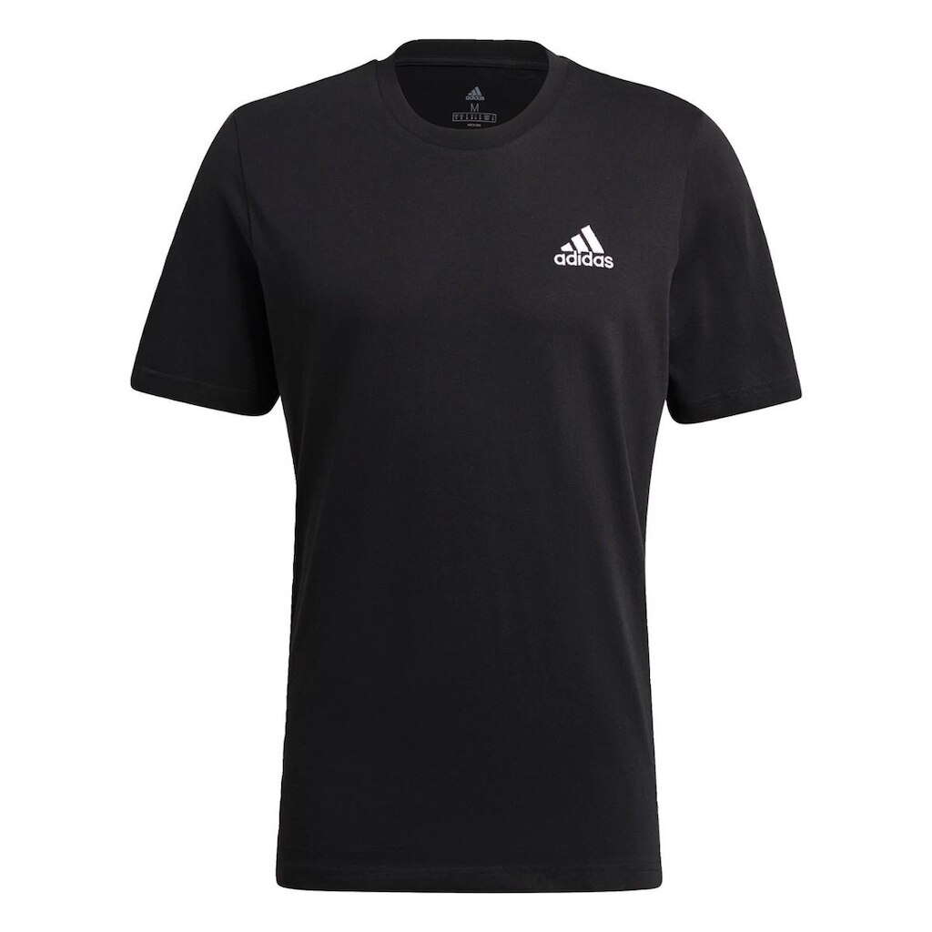 Camiseta Essentials Pequeno Logo Bordado Adidas