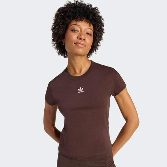 Camiseta Essentials Slim Adidas Feminina