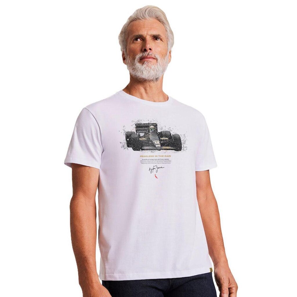 Camiseta Est Fearless In The Rain Senna Reserva