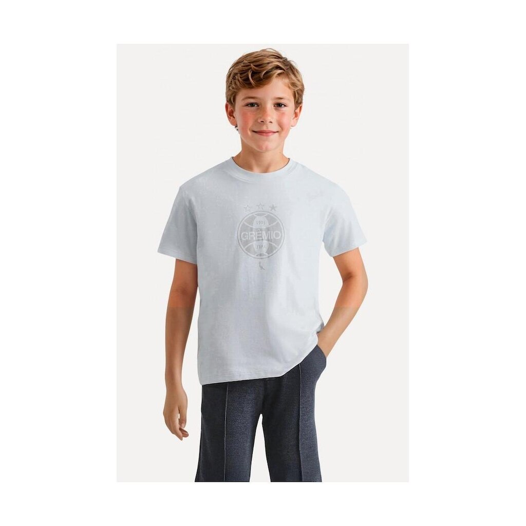 Camiseta Est Mini Escudo Peito Gremio Reserva Mini