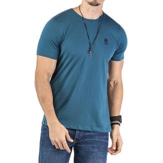 Camiseta Estampa Logo No Stress Azul