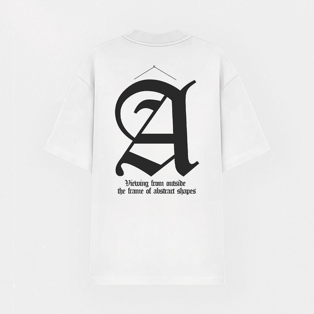 Camiseta Estampada Abstract Streetwear Over Dieming From Outside