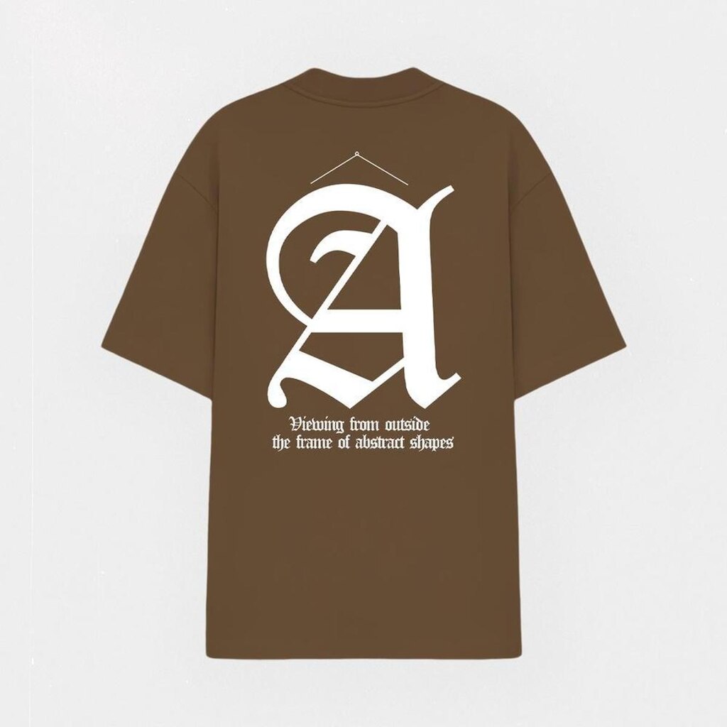 Camiseta Estampada Abstract Streetwear Over Dieming From Outside