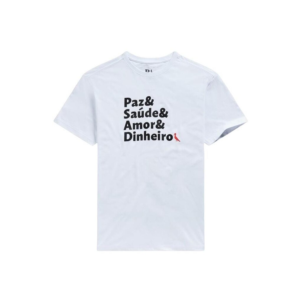 Camiseta Estampada Ano Novo Dinheiro Reserva
