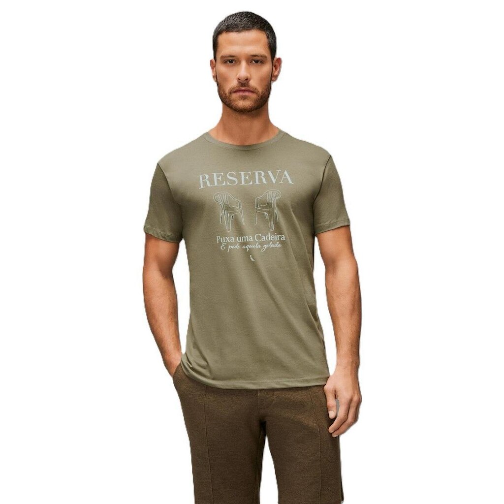 Camiseta Estampada Cadeira Relax Reserva