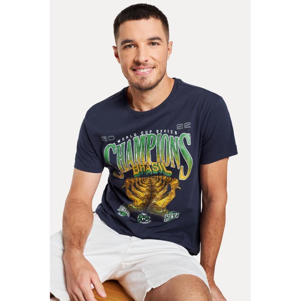 Camiseta Estampada Champions Reserva