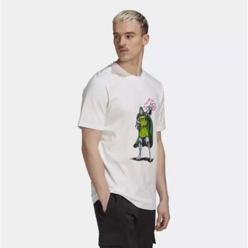 Camiseta Estampada Disney - Branco Adidas HN4519