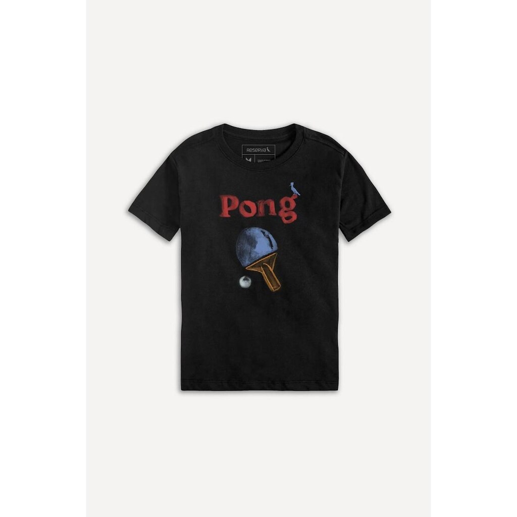 Camiseta Estampada Pong Reserva Mini