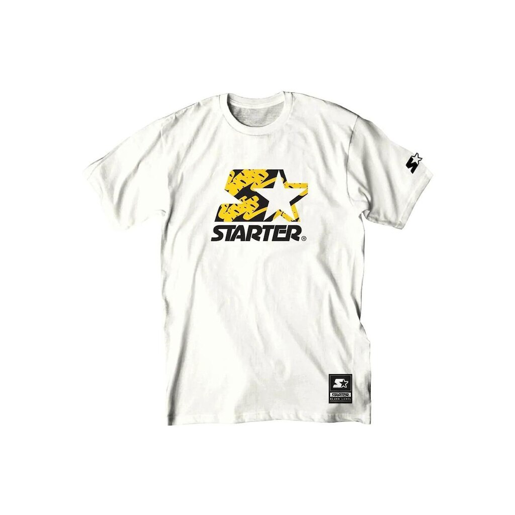 Camiseta Estampada Starter Logo Branca T754A
