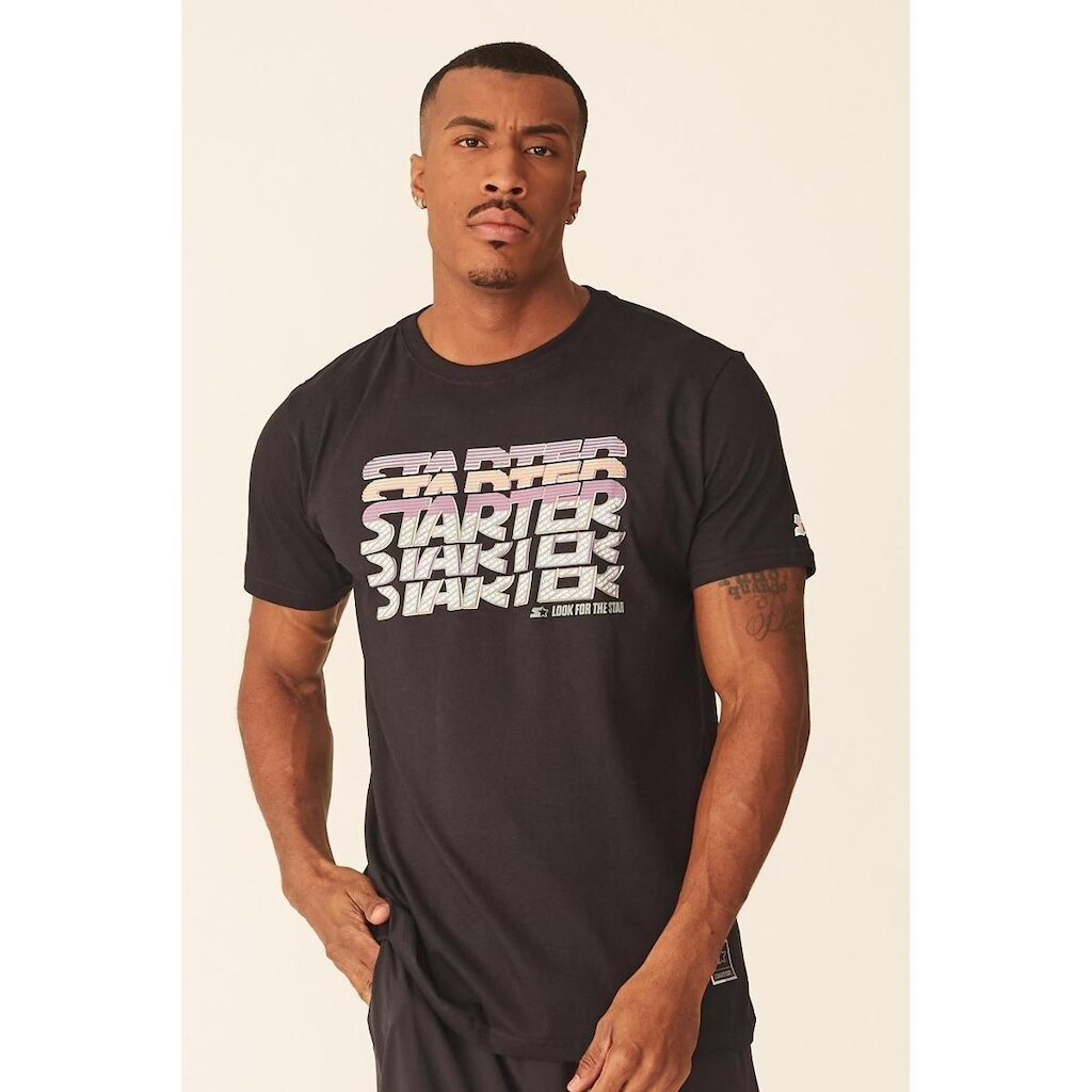 Camiseta Estampada Starter Masculino