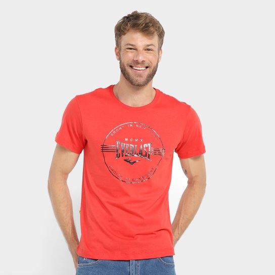 Camiseta Everlast Básica Cicle Masculina - Vermelho é ruim? Camiseta Everlast Básica Cicle Masculina - Vermelho é boa?