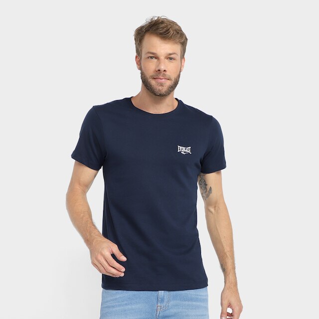 Camiseta Everlast Básica Mini Logo Masculina - Marinho é ruim? Camiseta Everlast Básica Mini Logo Masculina - Marinho é boa?