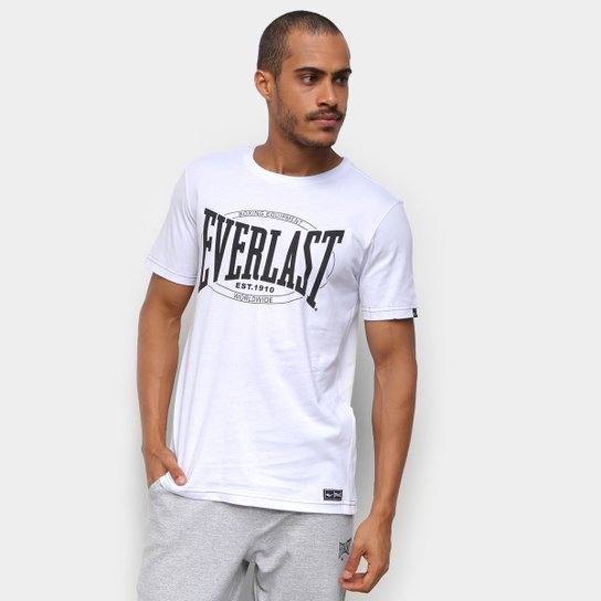 Camiseta Everlast Cema Masculina - Branco é ruim? Camiseta Everlast Cema Masculina - Branco é boa?