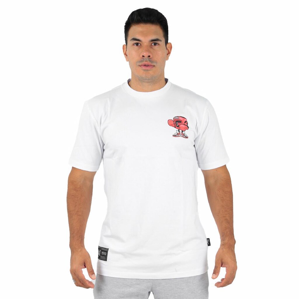 Camiseta Everlast Helmet Masc Branco