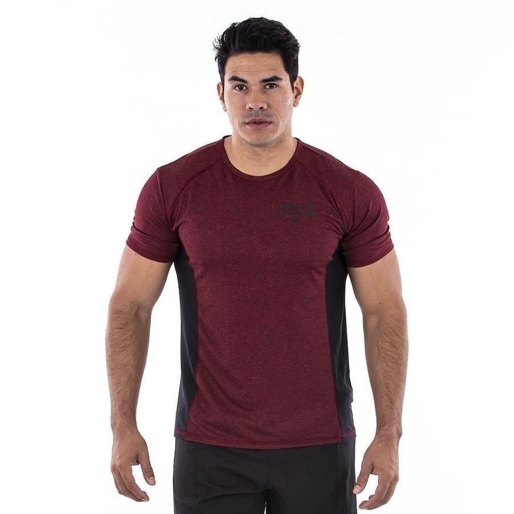 Camiseta Everlast Masculina Ref. CEMA54A - Workout Bordô