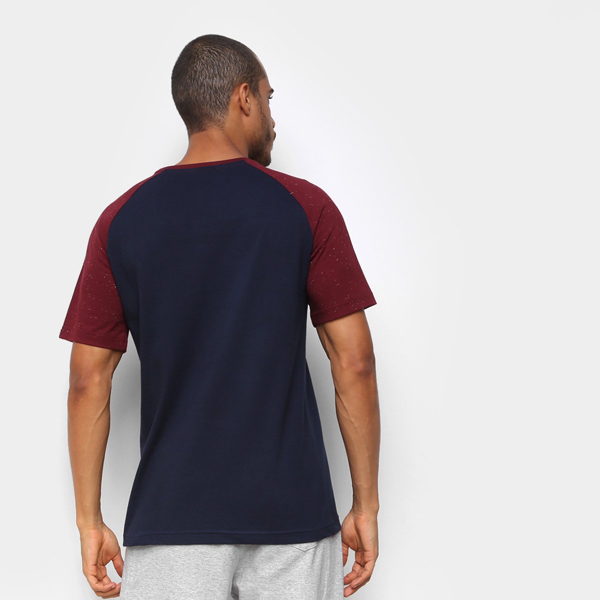 Camiseta Everlast Raglan Estampada Masculina - 1