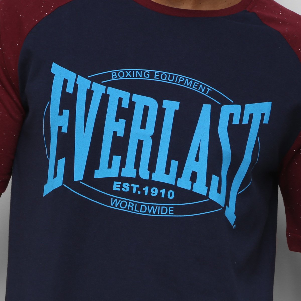 Camiseta Everlast Raglan Estampada Masculina - 2