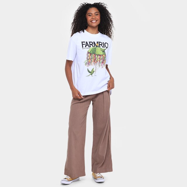 Camiseta Farm Casual Feminina