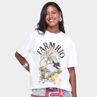Camiseta Farm Latino América Feminina