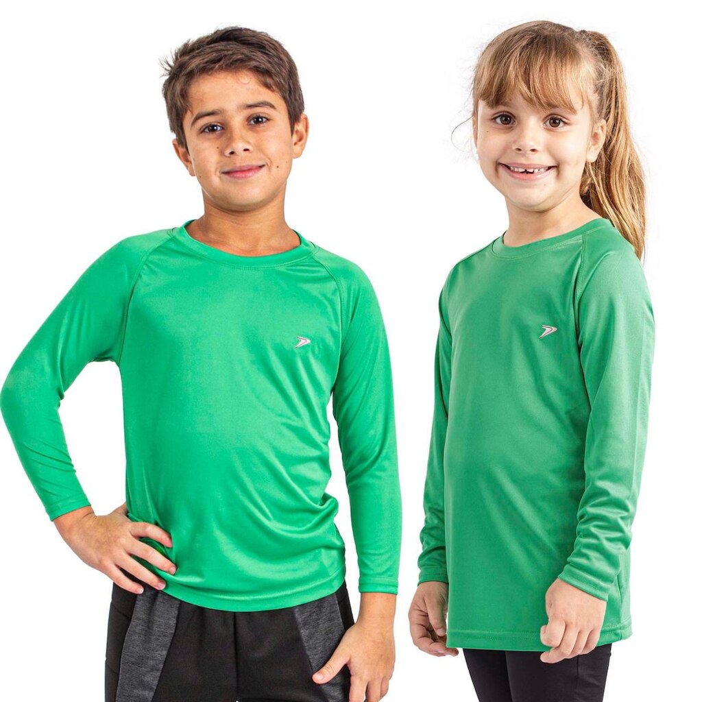 Camiseta Fator de Proteção UV 50+ Infantil 4 Manga Longa 04429