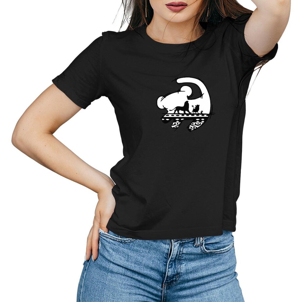 Camiseta Feminina Algodão Estampa Sem Problema