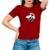 Camiseta Feminina Algodão Estampa Sem Problema - Vinho