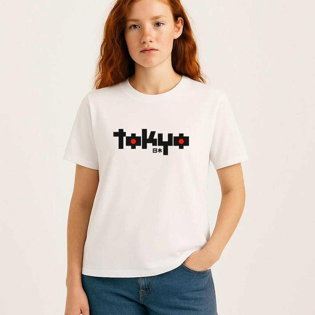 Camiseta Feminina Algodão Premium TOKIO