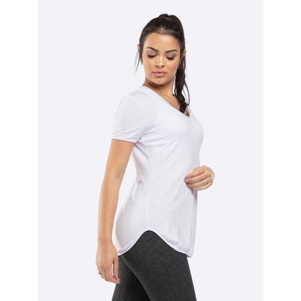 Camiseta Feminina Básica Wave Drop Best Fit