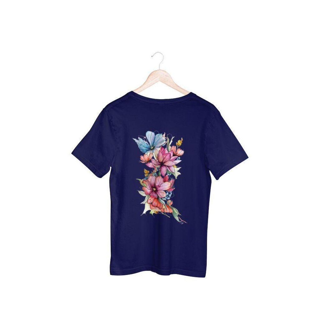 Camiseta Feminina Casual Estampada