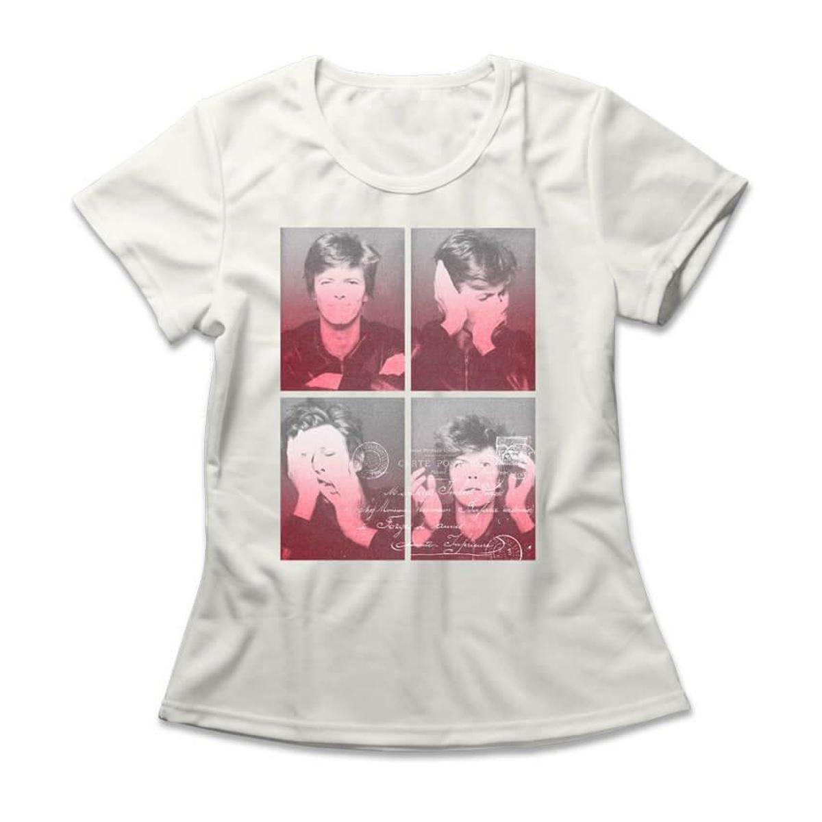 blusa feminina david bowie