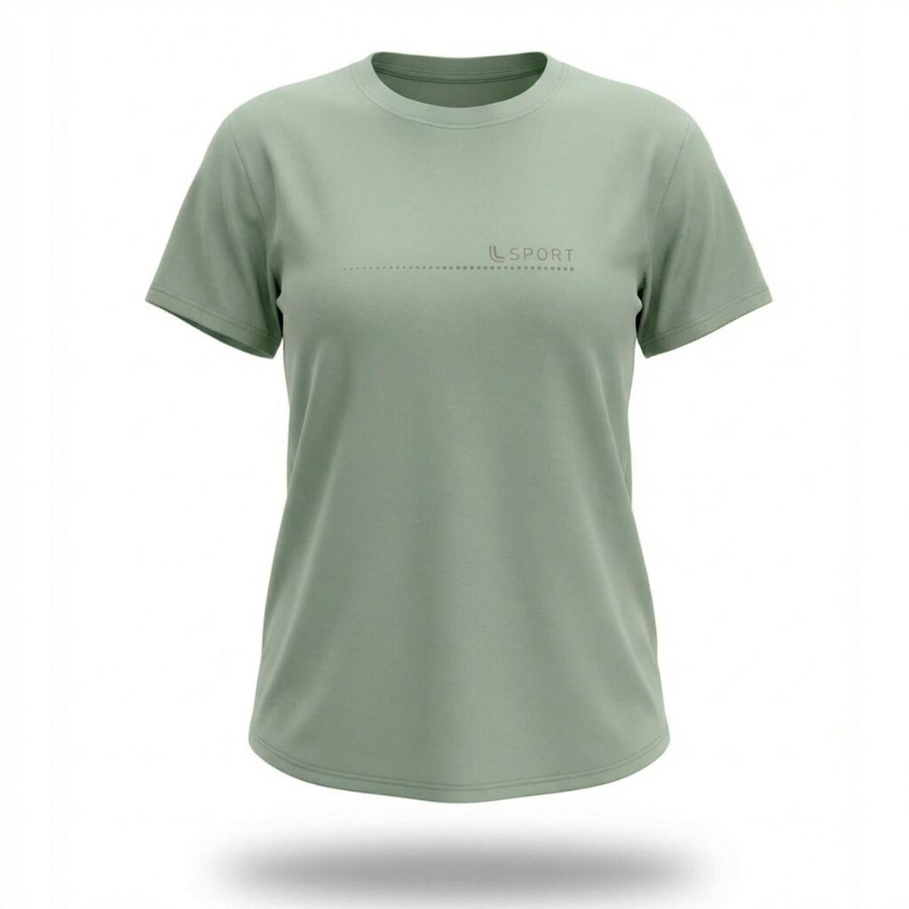 Camiseta Feminina Lupo Poliamida Basic - Verde