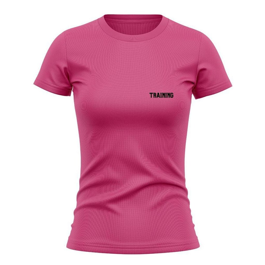Camiseta Feminina Manga Curta Proteção Solar UV Estampada Training