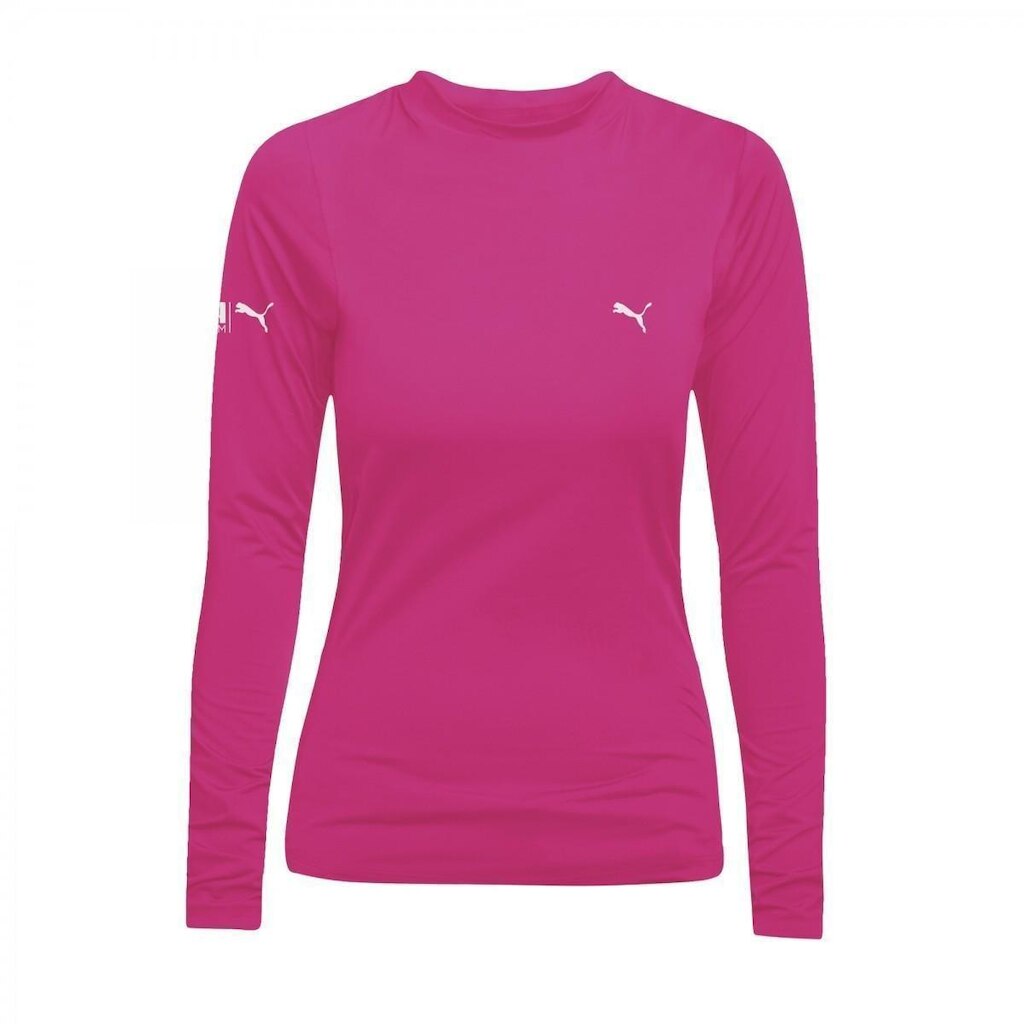 Camiseta Feminina Manga Longa Proteção Solar UV50+  Puma