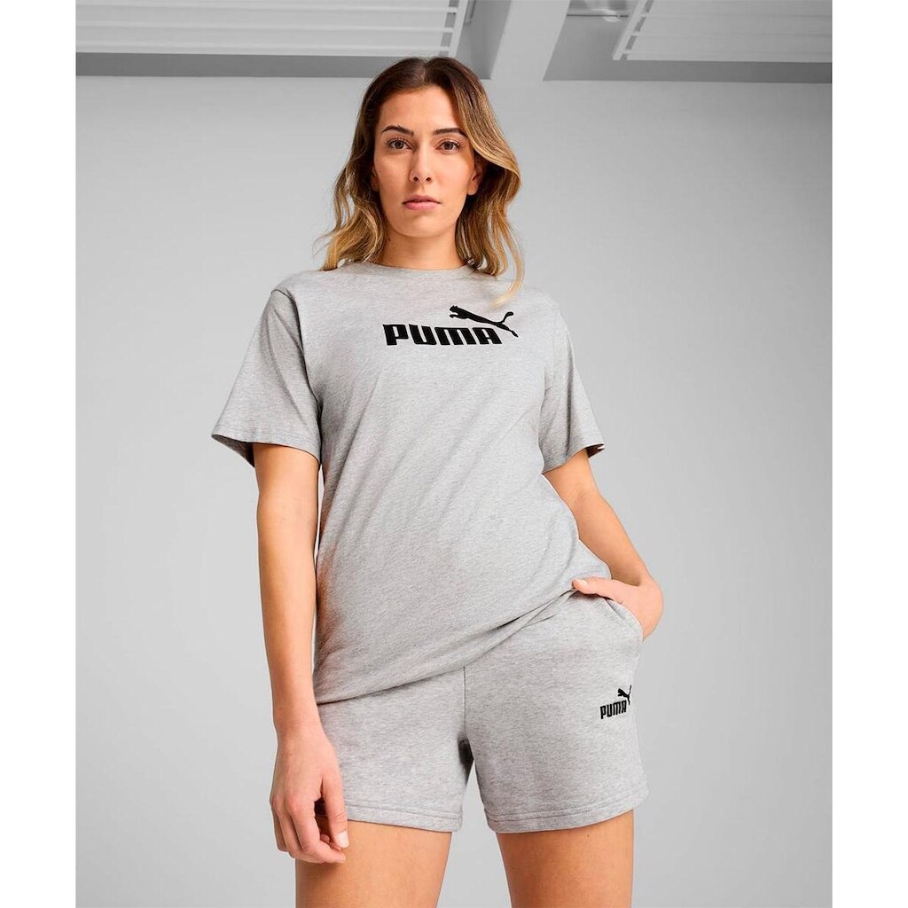 Camiseta Feminina Puma Essentials No. 1 Logo Relaxed