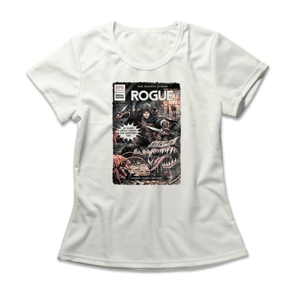 Camiseta Feminina Rogue Comics