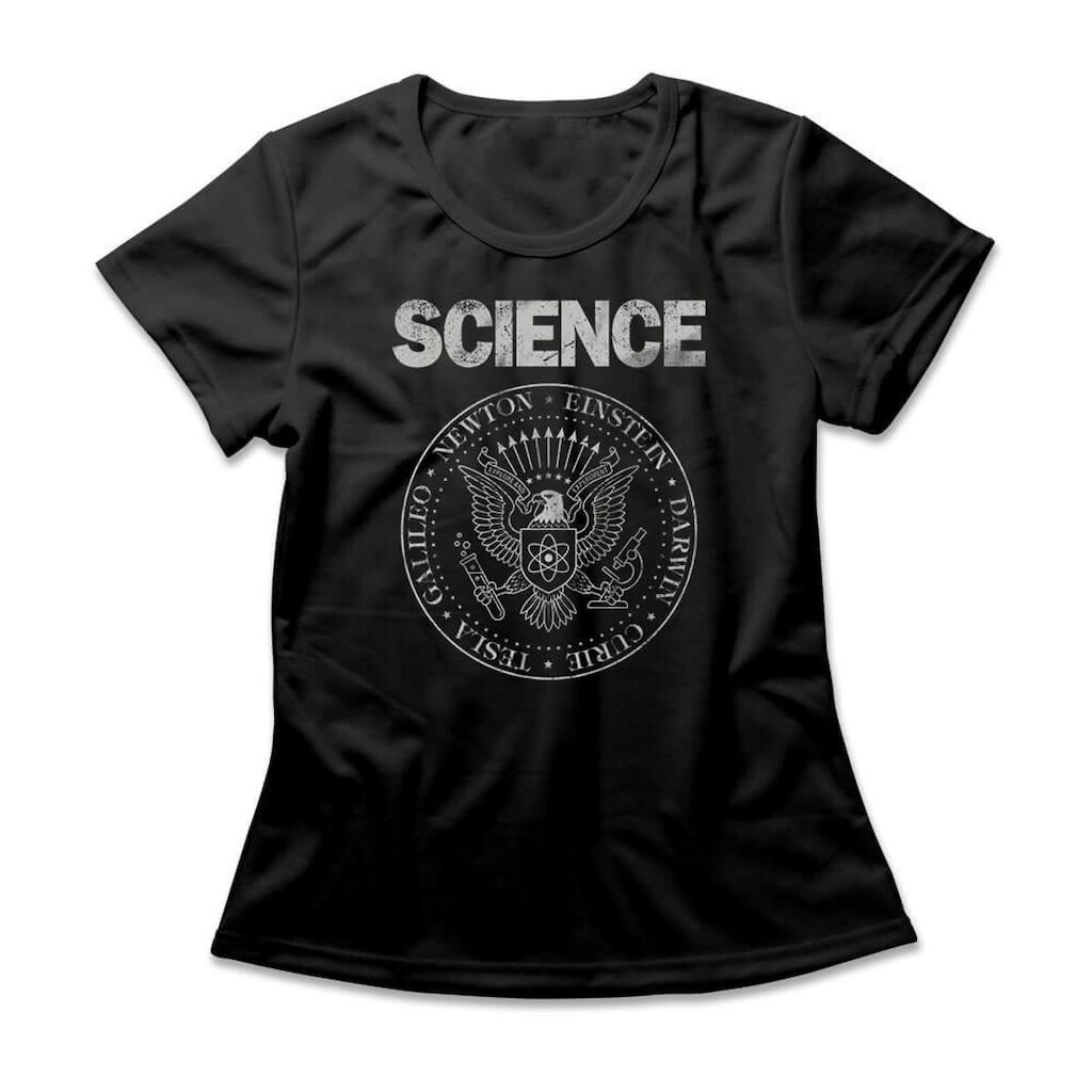 Camiseta Feminina Science Band