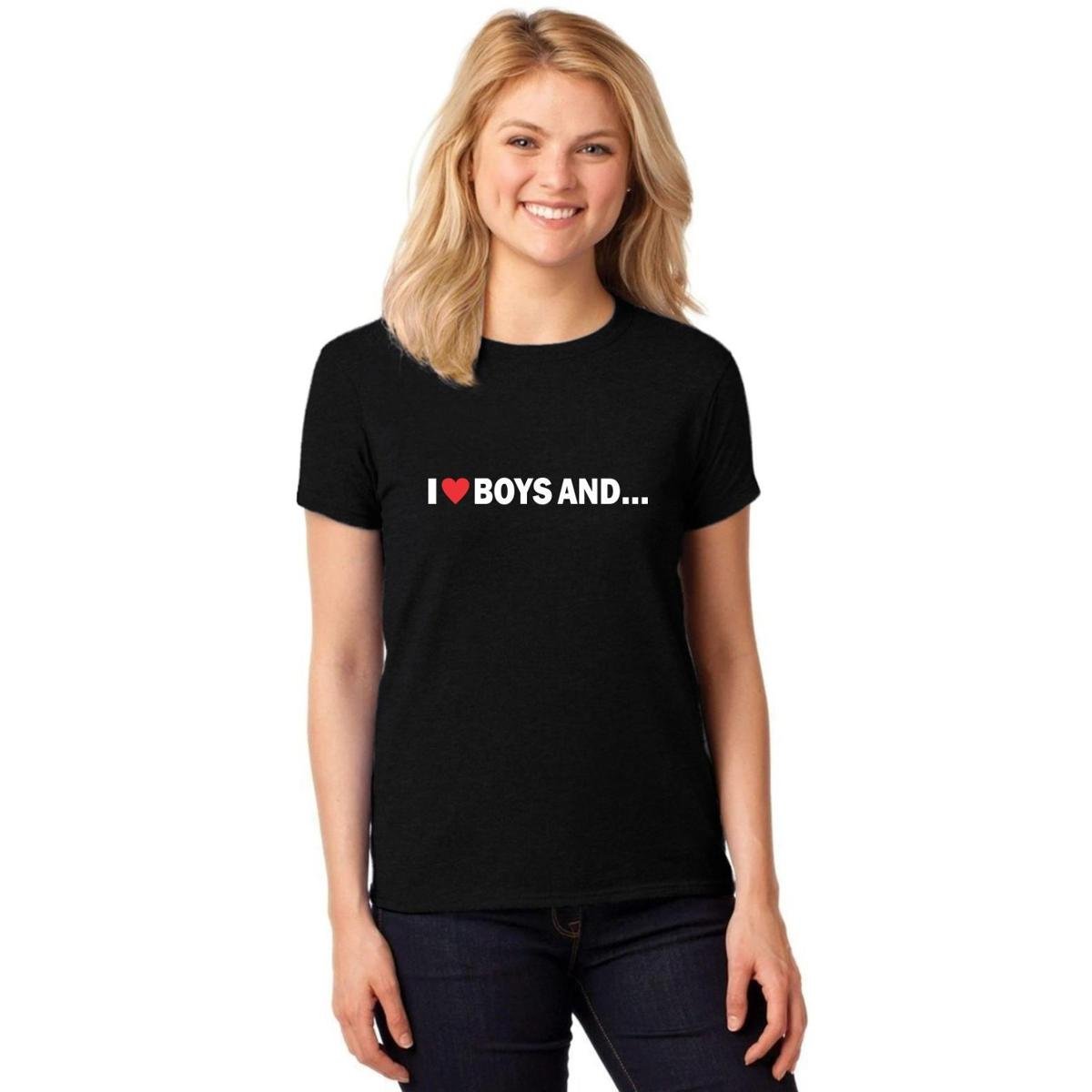 Camiseta Feminina T Shirt Lgbtqia I Love Boys And Girls Er 169 Preto Netshoes Camiseta Feminina T Shirt Lgbtqia I Love Boys And Girls Er 169 Preto Netshoes