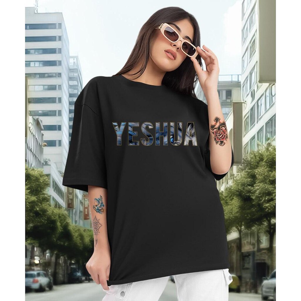 Camiseta Feminina Yeshua Algodão Lançamento Methodic