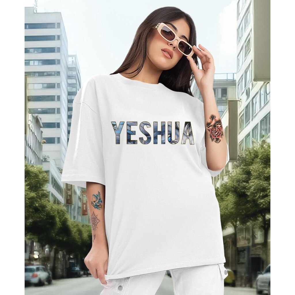Camiseta Feminina Yeshua Algodão Lançamento Methodic