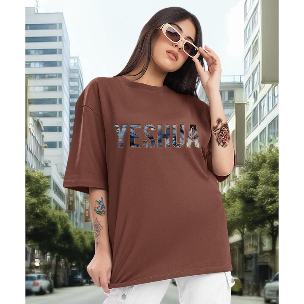 Camiseta Feminina Yeshua Algodão Lançamento Methodic