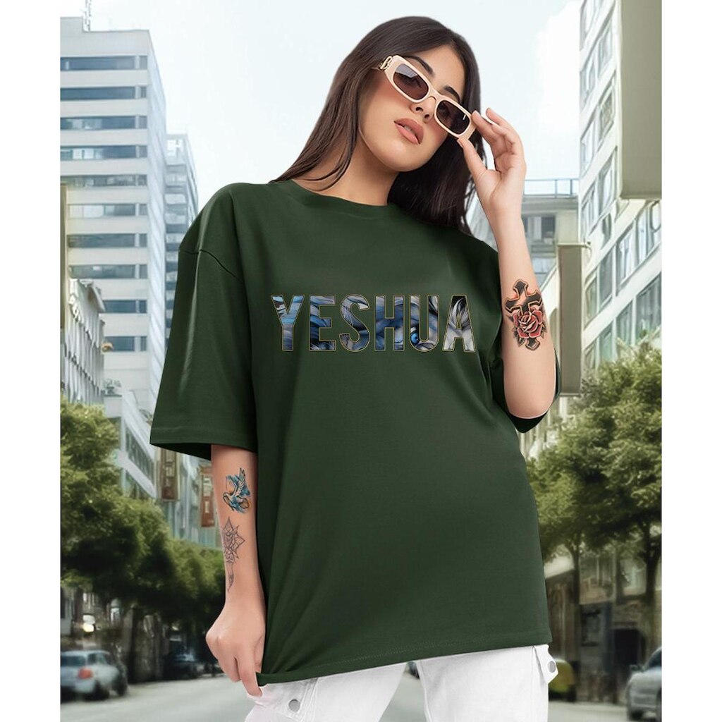 Camiseta Feminina Yeshua Algodão Lançamento Methodic