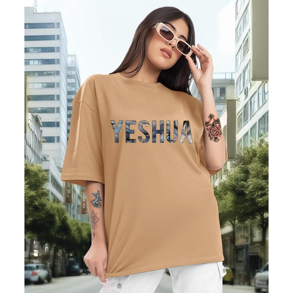Camiseta Feminina Yeshua Algodão Lançamento Methodic