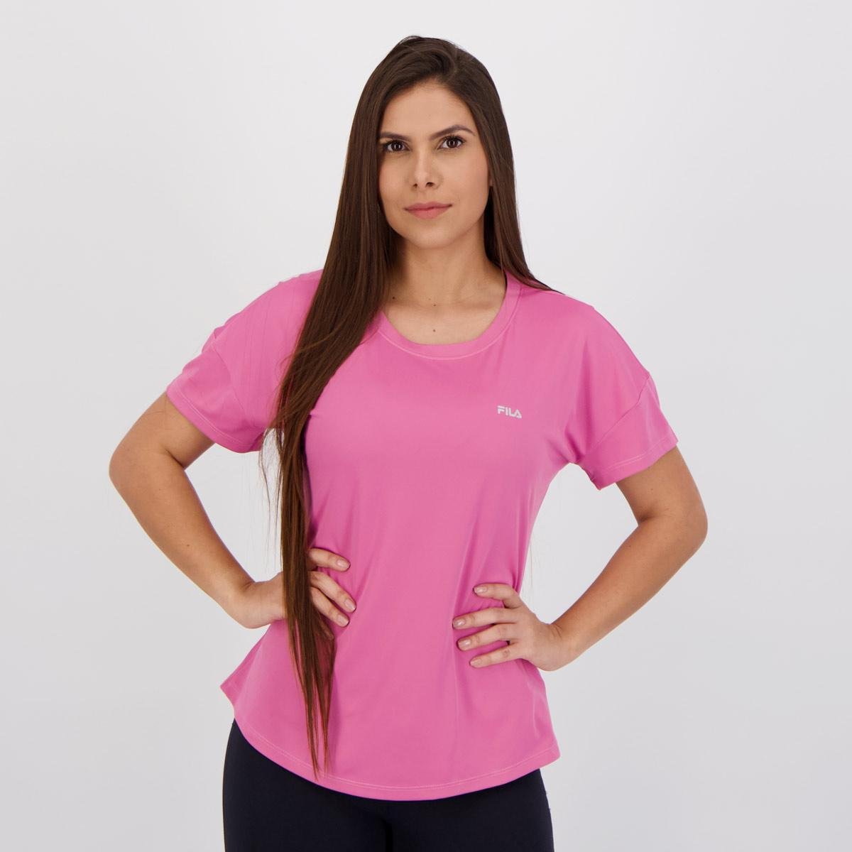 camisa fila rosa