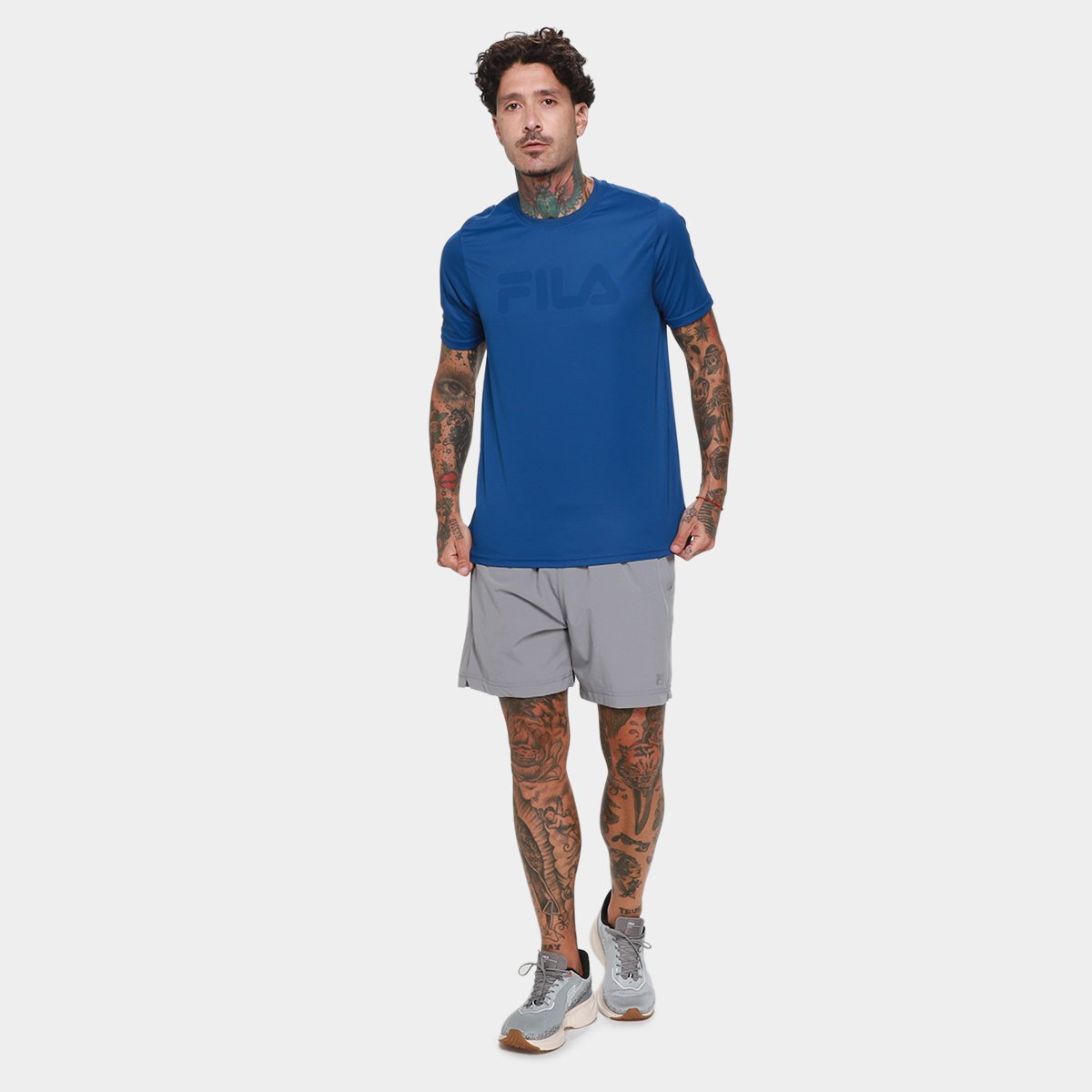 Camiseta Fila Basic Sports Graphic Masculina - 3