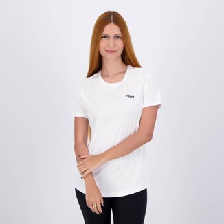 Camiseta Fila Basic Sports Polygin Feminina  White