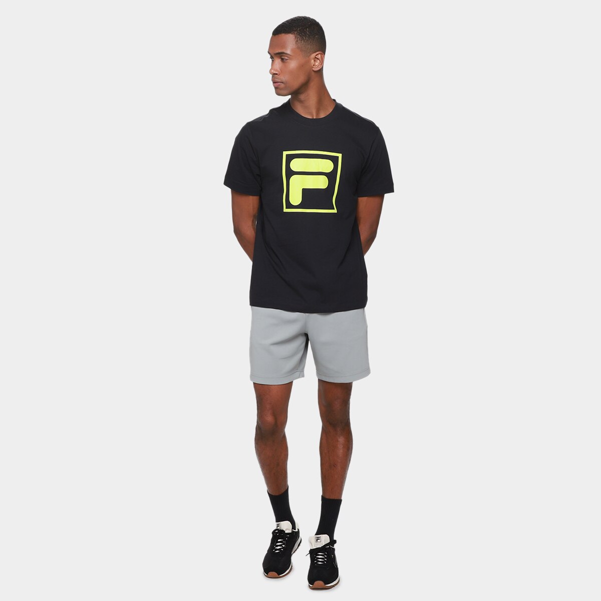 Camiseta Fila Confort F-Box Union Classics Masculina - 3