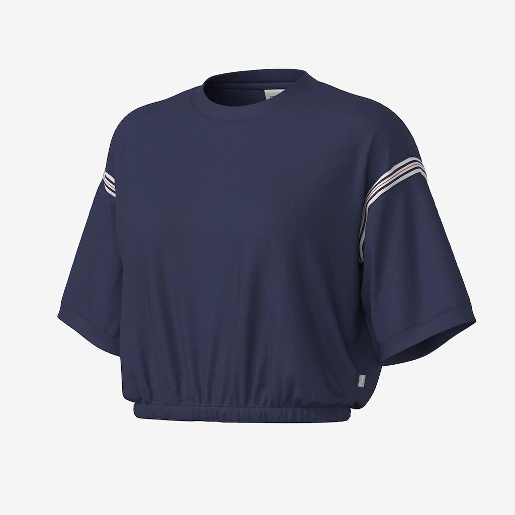 Camiseta Fila Cropped Chevron Letter Feminina