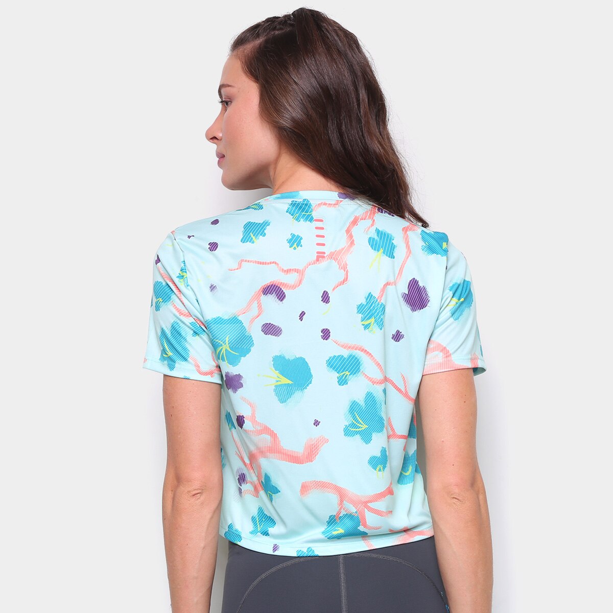 camiseta fila flower