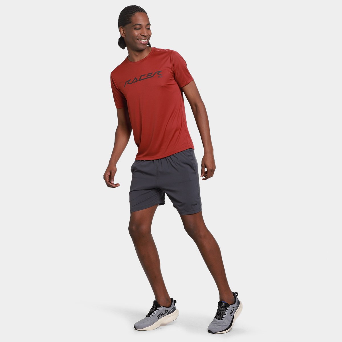 Camiseta Fila Graphic Core Run Masculina - 3